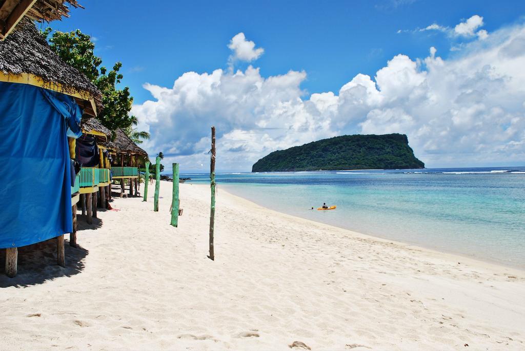 Taufua Beach Fales Lalomanu Dış mekan fotoğraf