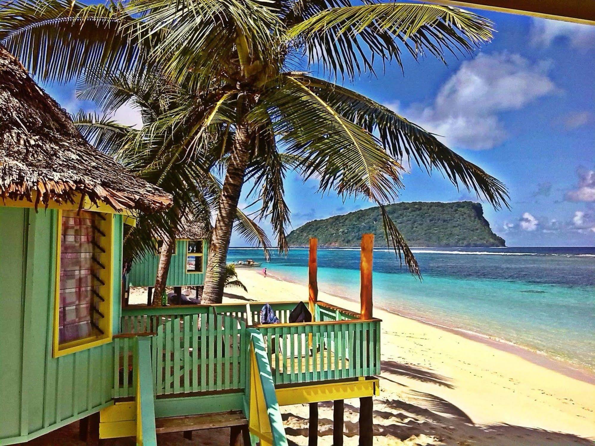 Taufua Beach Fales Lalomanu Dış mekan fotoğraf