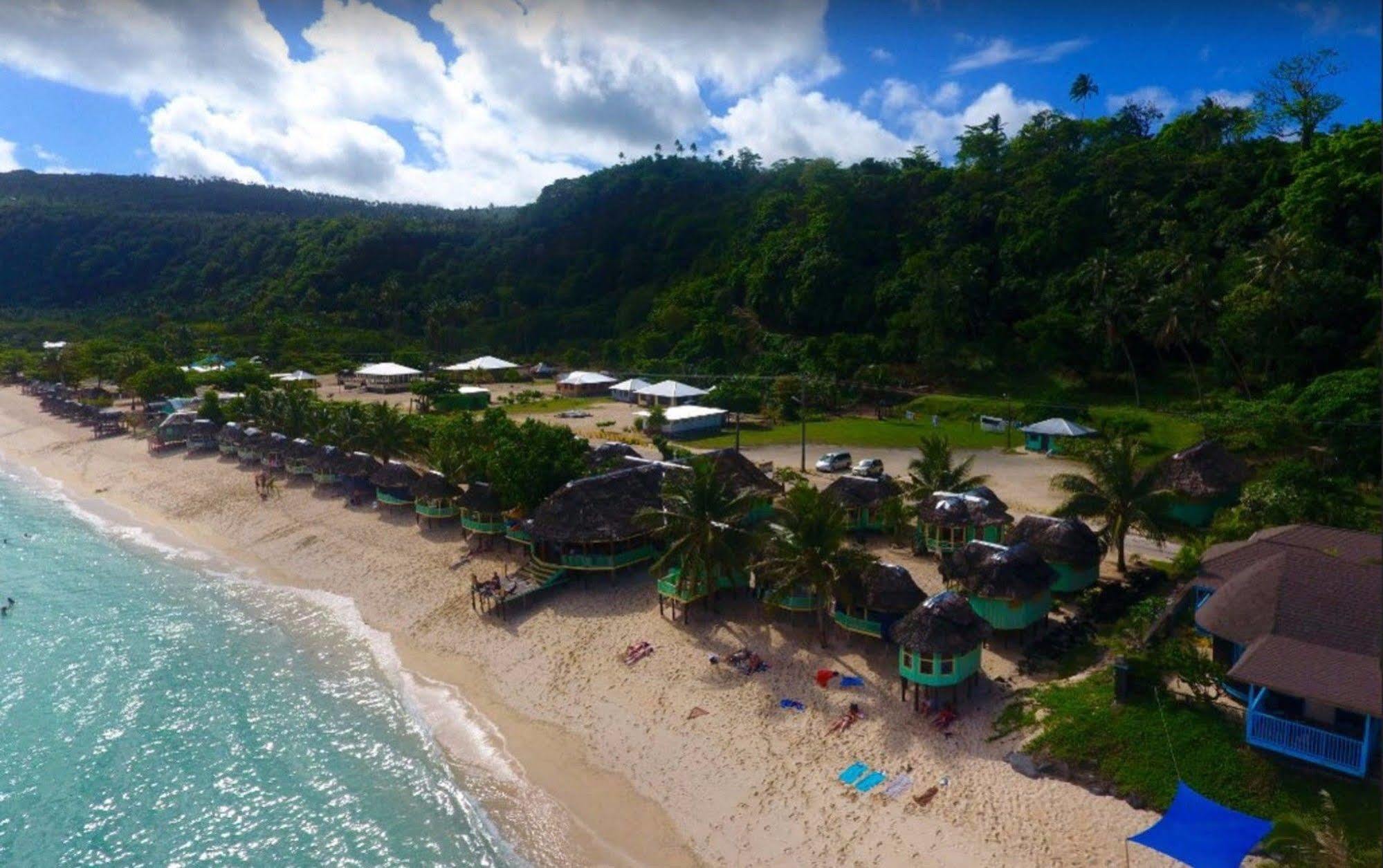 Taufua Beach Fales Lalomanu Dış mekan fotoğraf