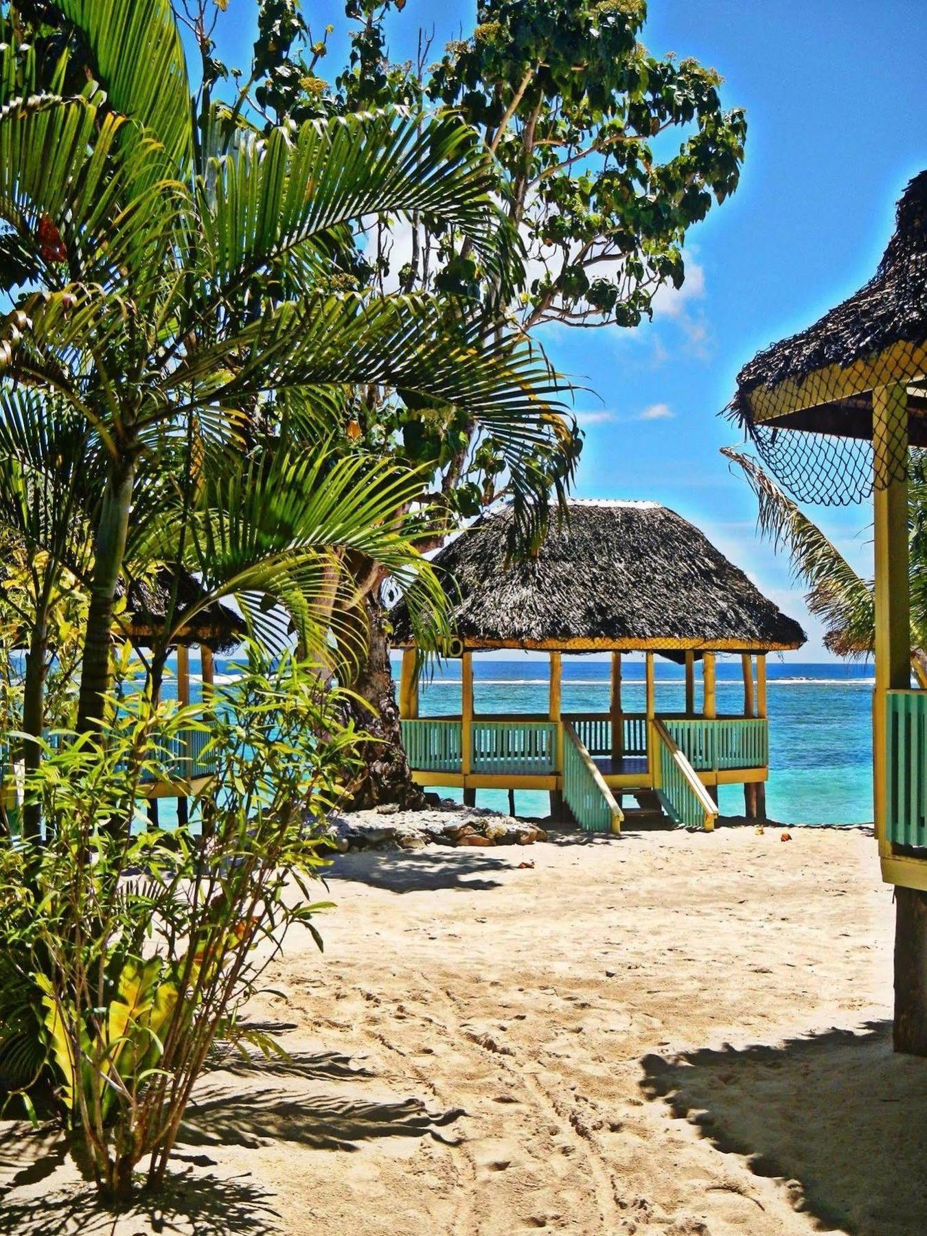 Taufua Beach Fales Lalomanu Dış mekan fotoğraf