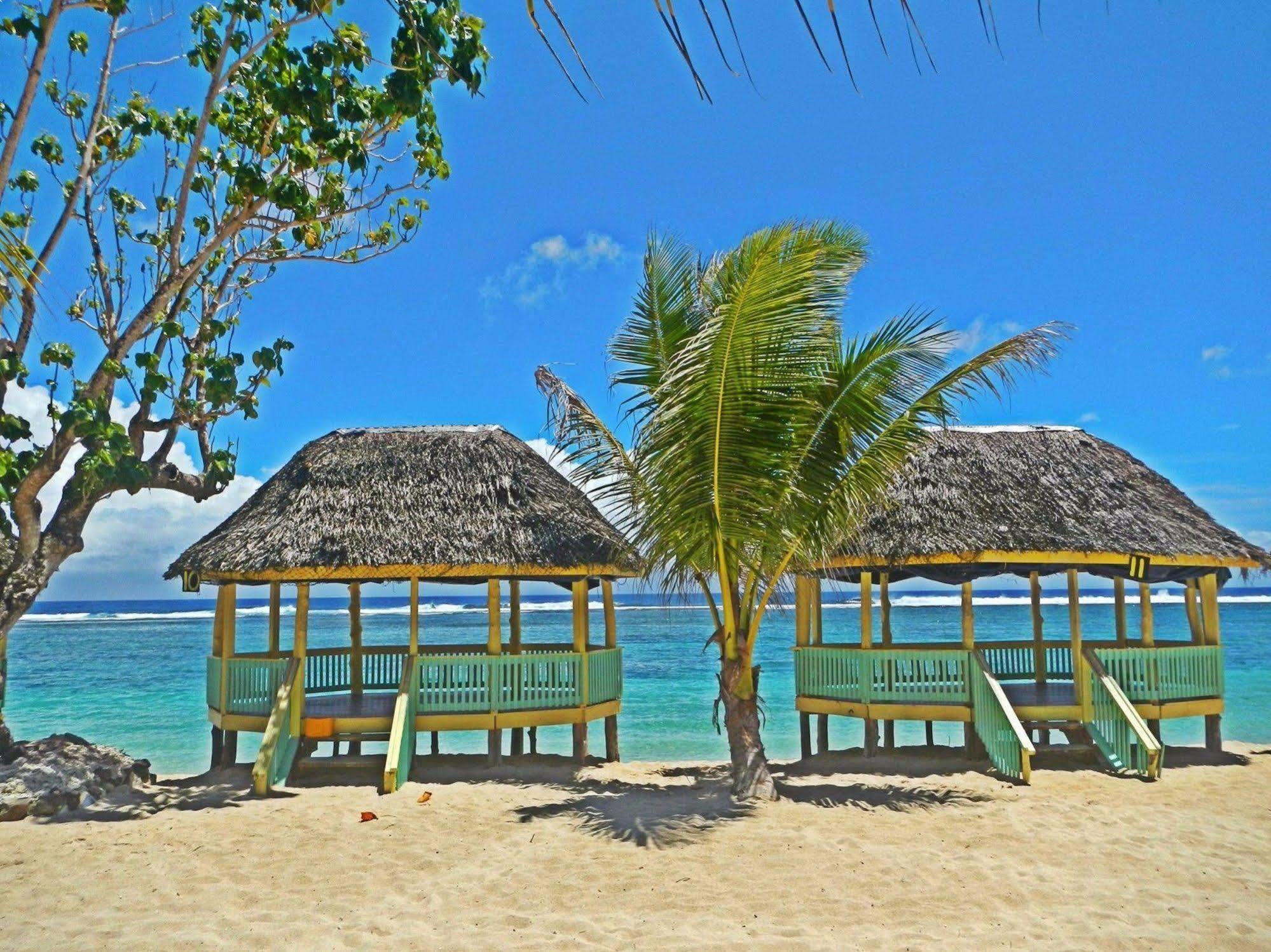 Taufua Beach Fales Lalomanu Dış mekan fotoğraf